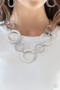 Ringed in Radiance - Silver - VJ Bedazzled Jewelry