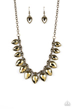 Load image into Gallery viewer, FEARLESS is More - Brass - VJ Bedazzled Jewelry
