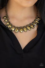 Load image into Gallery viewer, FEARLESS is More - Brass - VJ Bedazzled Jewelry
