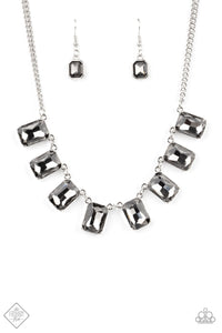 After Party Access - silver Paparazzi Accessories - VJ Bedazzled Jewelry