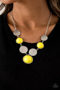Bohemian Bombshell - Yellow - VJ Bedazzled Jewelry