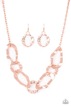 Load image into Gallery viewer, Capital Contour - Copper - VJ Bedazzled Jewelry
