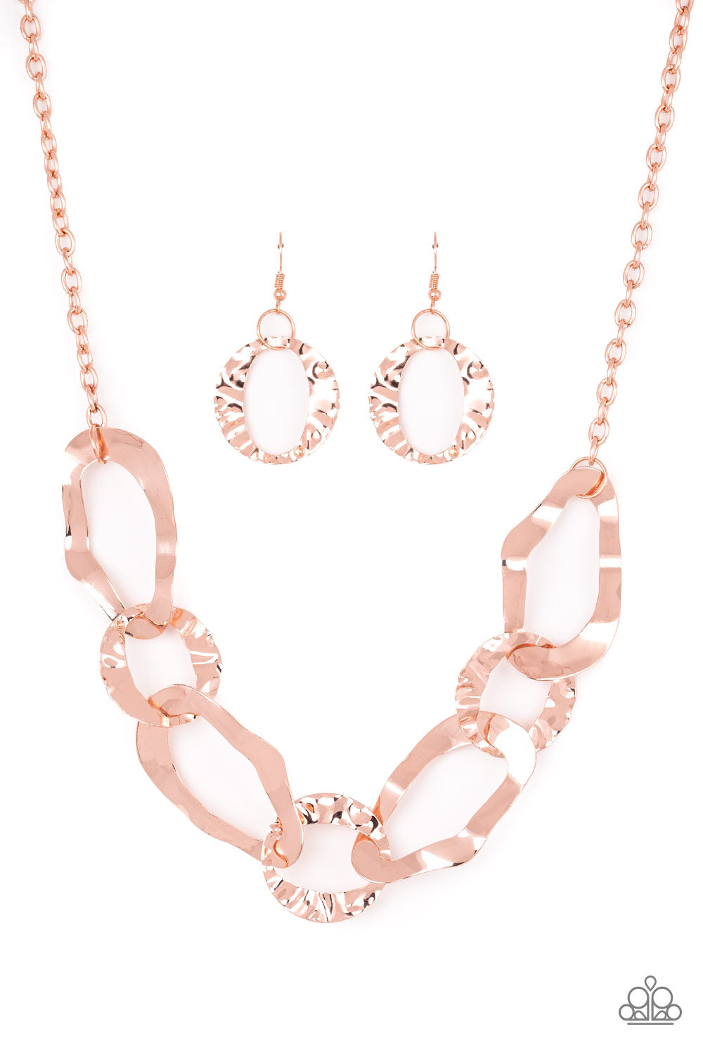Capital Contour - Copper - VJ Bedazzled Jewelry