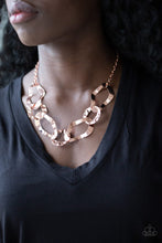 Load image into Gallery viewer, Capital Contour - Copper - VJ Bedazzled Jewelry
