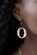 Load image into Gallery viewer, Capital Contour - Copper - VJ Bedazzled Jewelry
