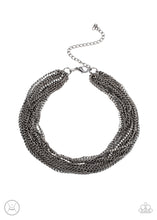 Load image into Gallery viewer, Catch You LAYER! - Black Necklace - VJ Bedazzled Jewelry
