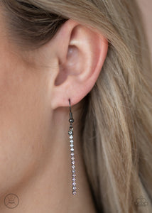 Catch You LAYER! - Black Necklace - VJ Bedazzled Jewelry