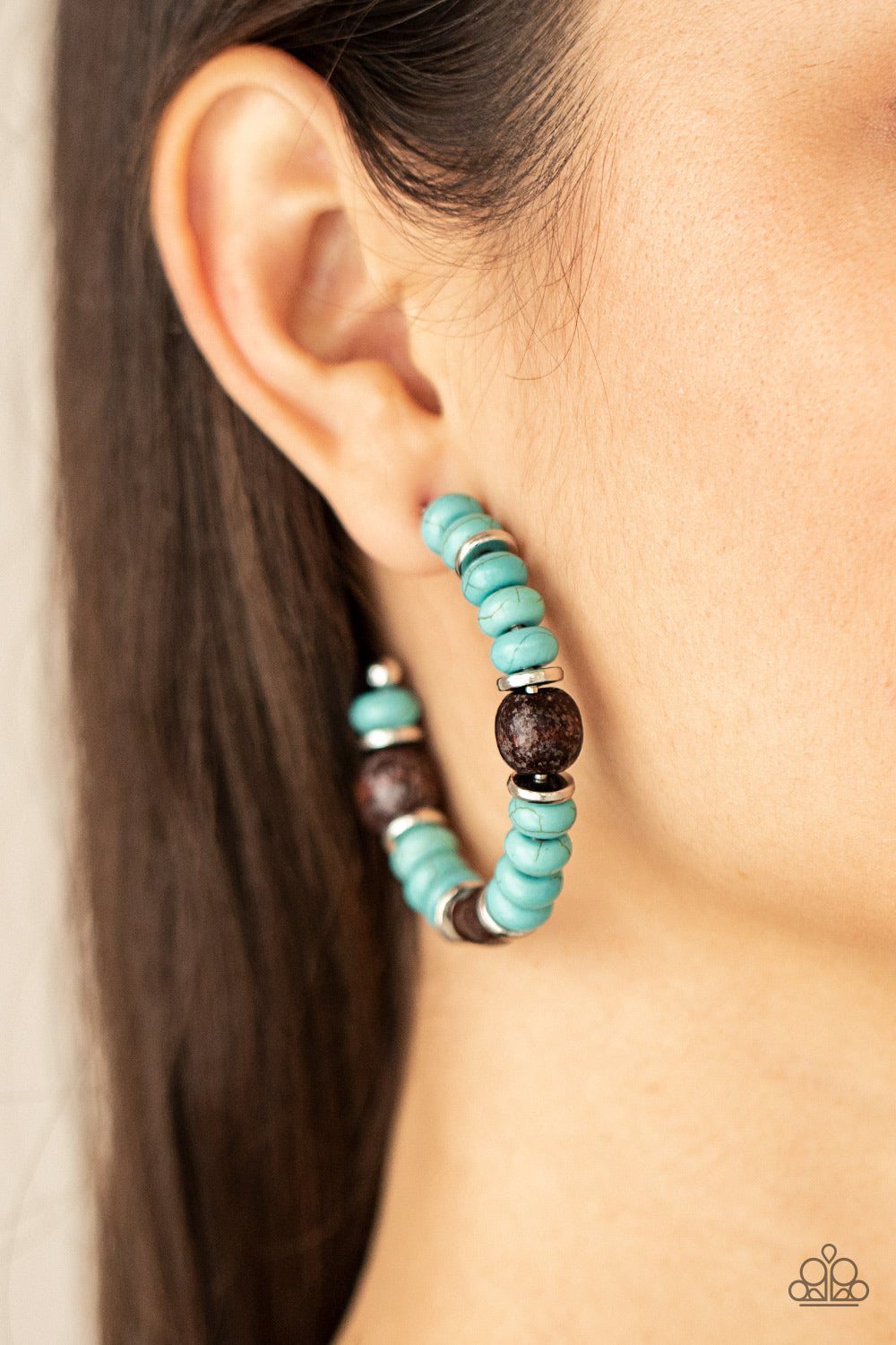 Definitely Down-To-Earth - Blue - VJ Bedazzled Jewelry