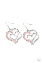 Load image into Gallery viewer, Double the Heartache - Pink - VJ Bedazzled Jewelry
