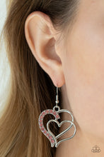 Load image into Gallery viewer, Double the Heartache - Pink - VJ Bedazzled Jewelry
