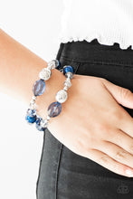 Load image into Gallery viewer, Downtown Dazzle - Blue - VJ Bedazzled Jewelry
