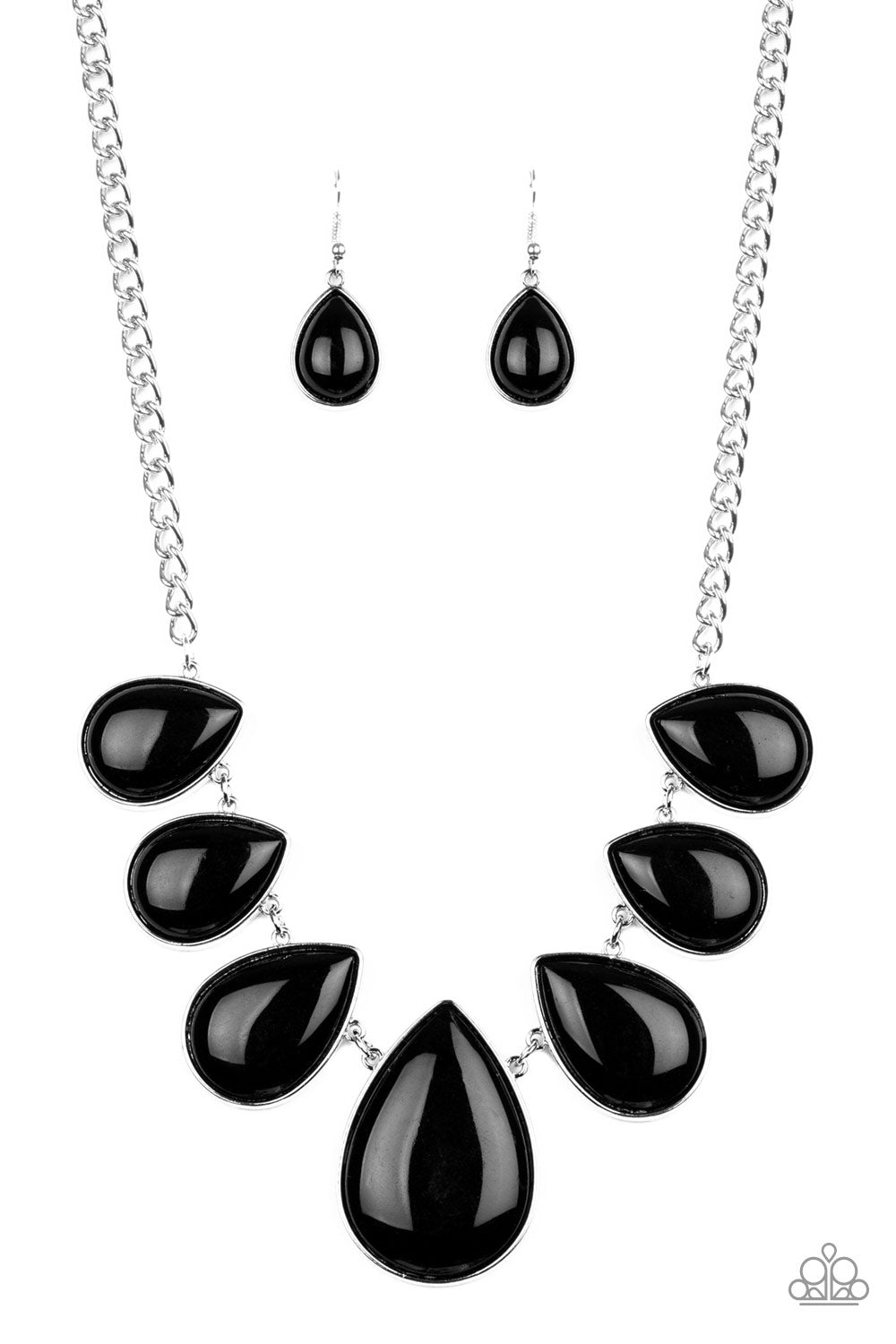 Drop Zone black - VJ Bedazzled Jewelry