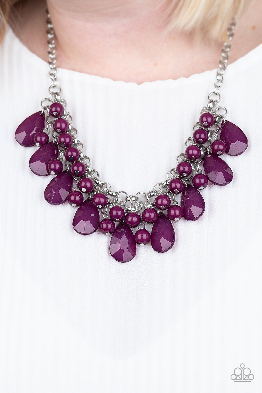 Endless Effervescence - Purple - VJ Bedazzled Jewelry