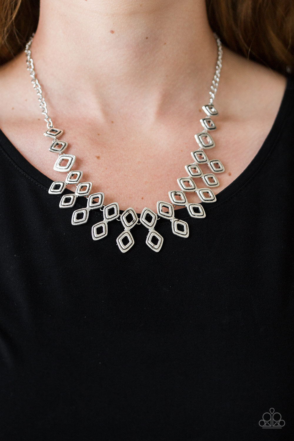 Geocentric Silver- - VJ Bedazzled Jewelry