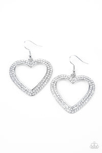 Glisten to your heart silver - VJ Bedazzled Jewelry