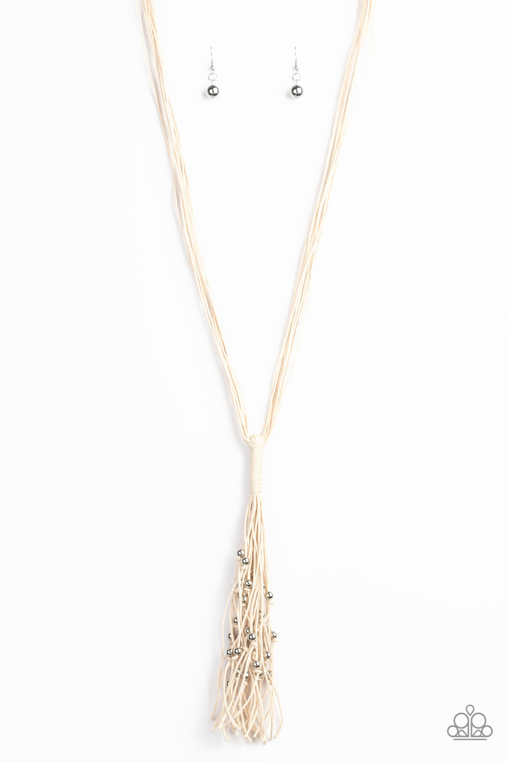 Hand-Knotted Knockout - White - VJ Bedazzled Jewelry