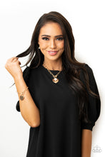 Load image into Gallery viewer, Heart Stopping Sparkle gold - VJ Bedazzled Jewelry
