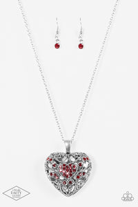 Heartless Heiress - Red - VJ Bedazzled Jewelry