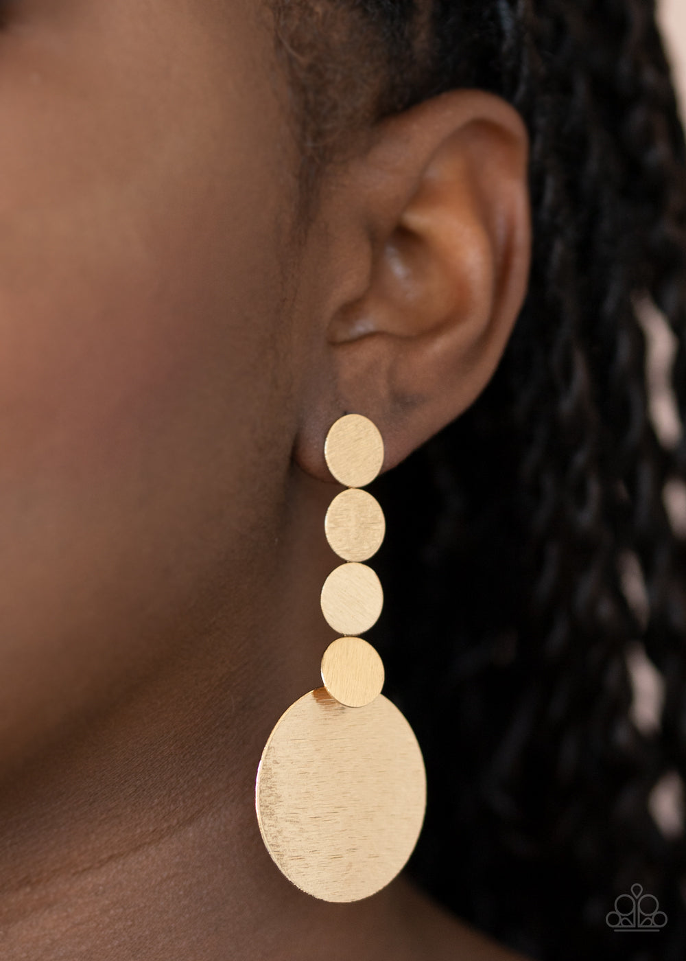 Idolized Illumination - gold - VJ Bedazzled Jewelry