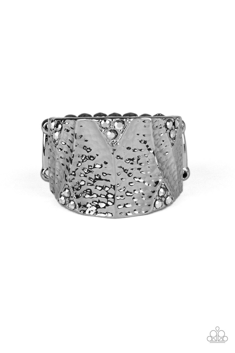 Industrial Indentation - Black - VJ Bedazzled Jewelry