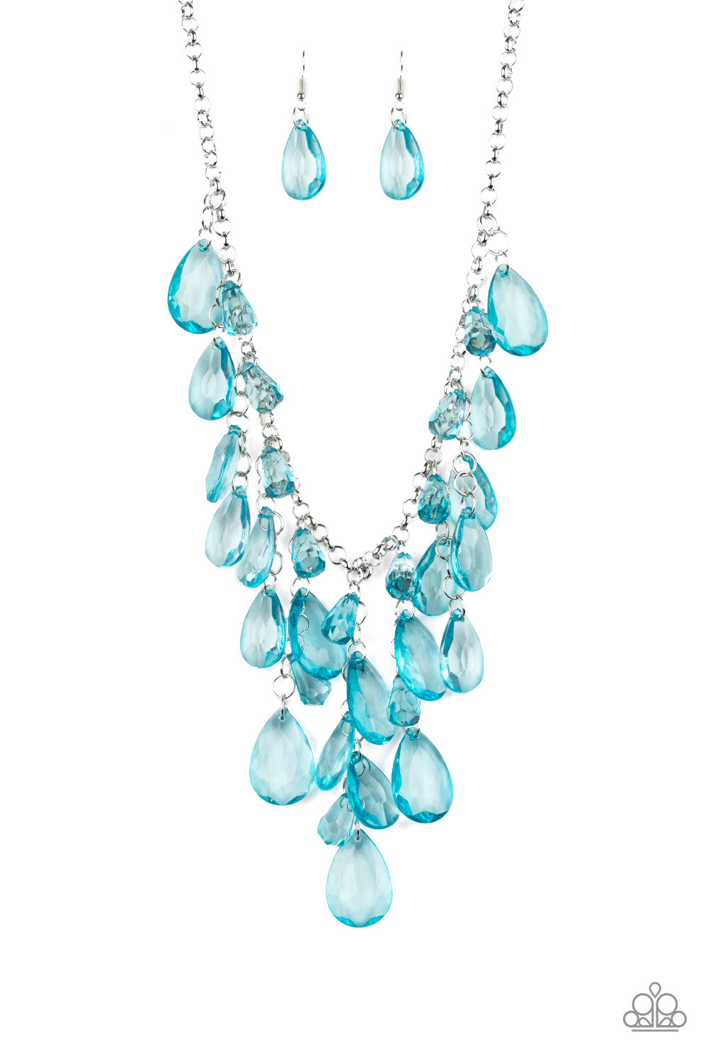 Irresistible Iridescence - Blue - VJ Bedazzled Jewelry