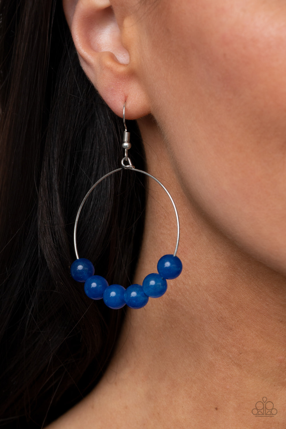 Let it slide blue - VJ Bedazzled Jewelry