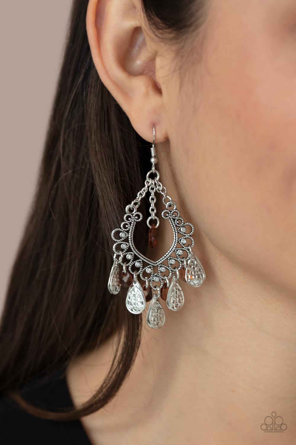 Musical Garden brown - VJ Bedazzled Jewelry