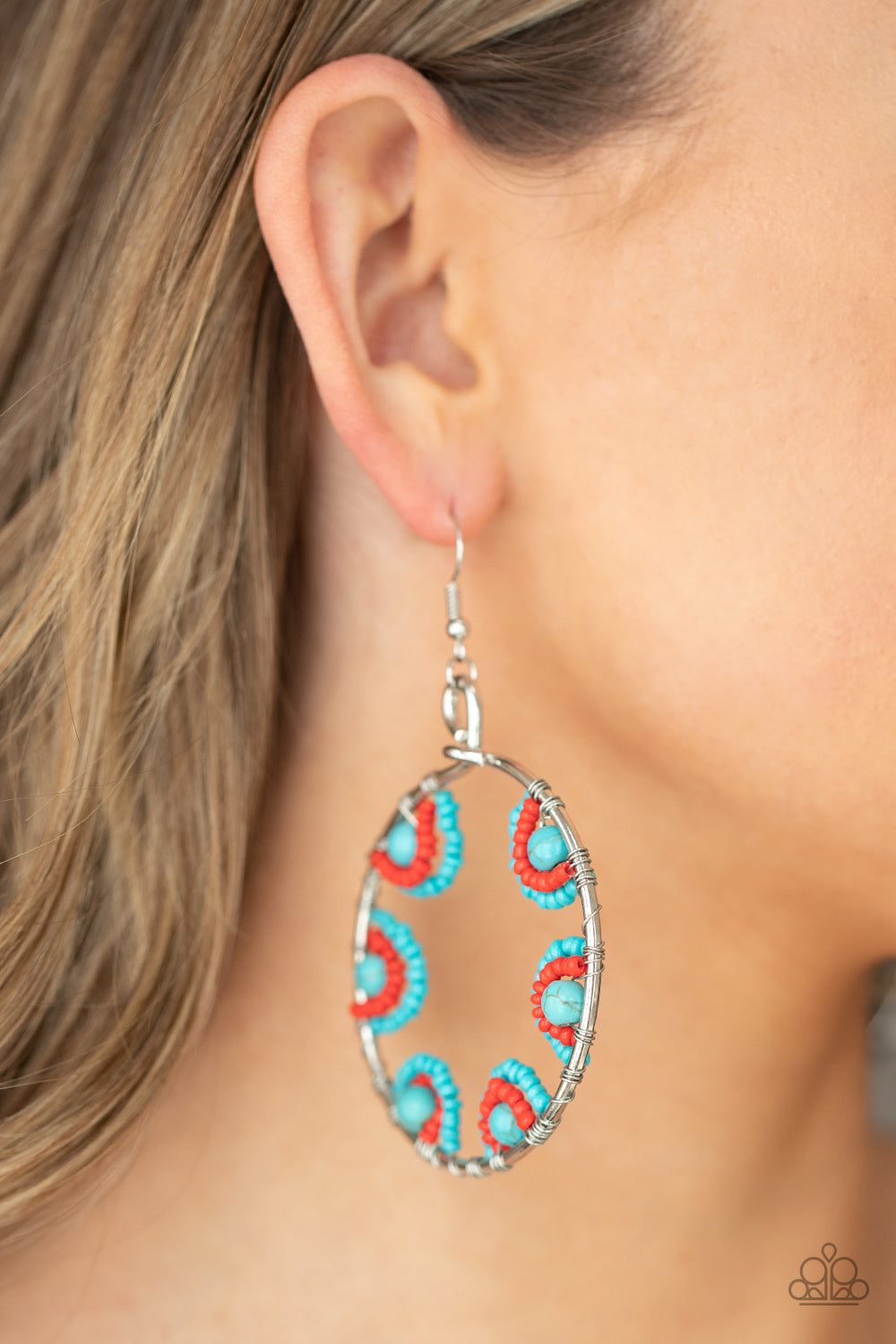 Off The Rim - Blue - VJ Bedazzled Jewelry