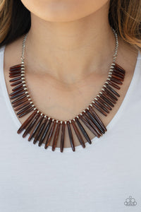 Out of my element - brown - VJ Bedazzled Jewelry