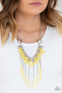 Roaring Riviera - Yellow - VJ Bedazzled Jewelry