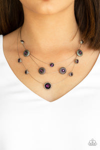 SHEER Thing! - Purple - VJ Bedazzled Jewelry