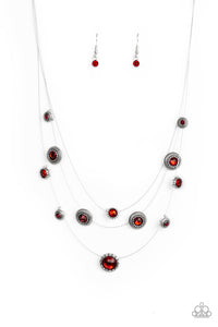 Sheer Thing - red - VJ Bedazzled Jewelry