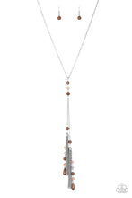Load image into Gallery viewer, Timeless Tassels - Brown - VJ Bedazzled Jewelry
