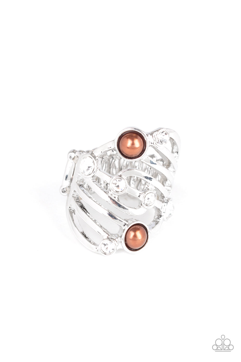 Dancing Diamonds - Brown - VJ Bedazzled Jewelry
