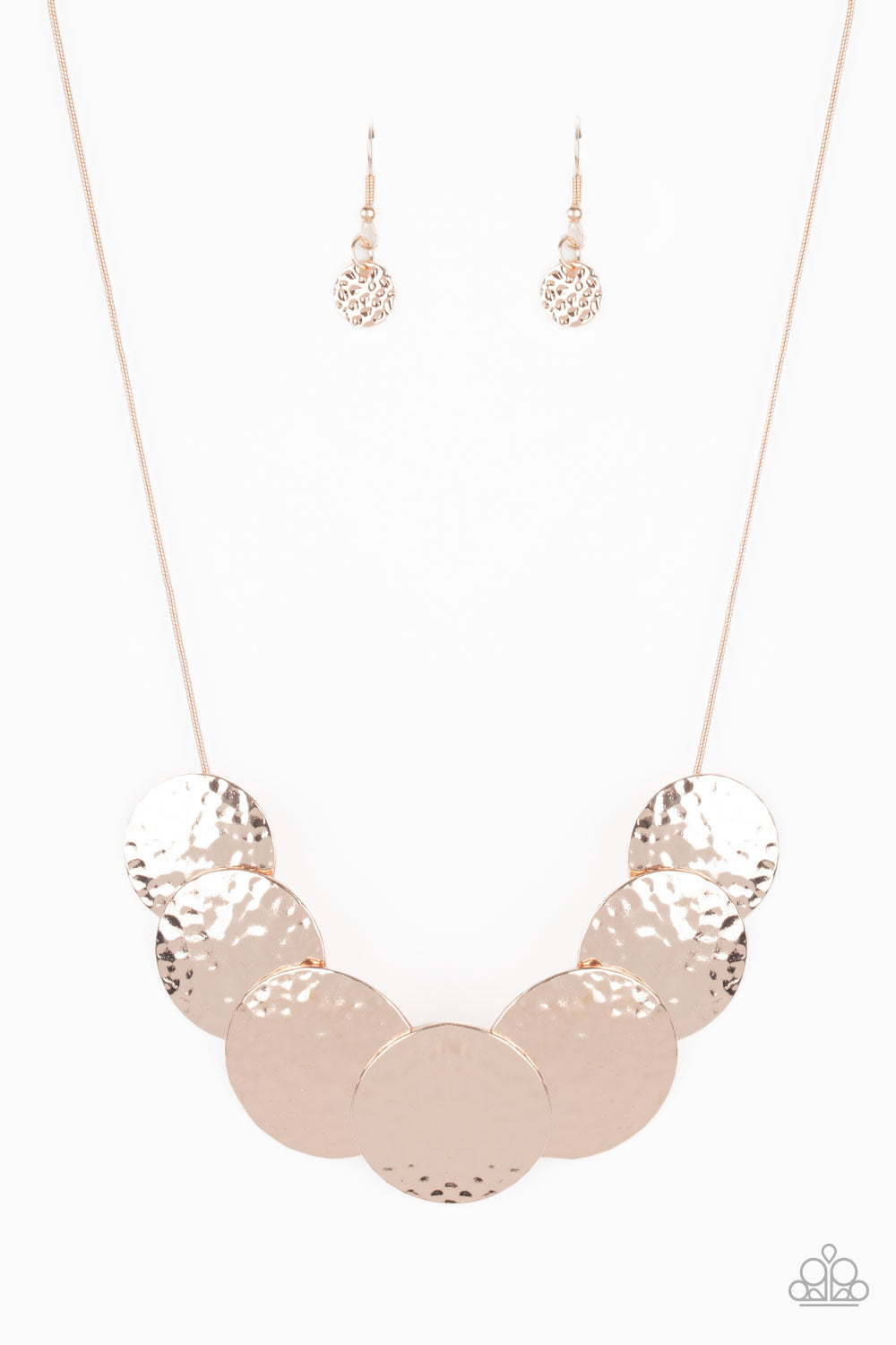 RADIAL Waves - Rose Gold - VJ Bedazzled Jewelry