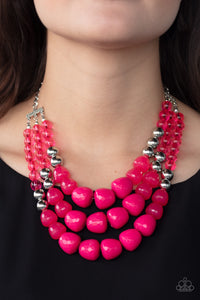 Forbidden Fruit - Pink - VJ Bedazzled Jewelry