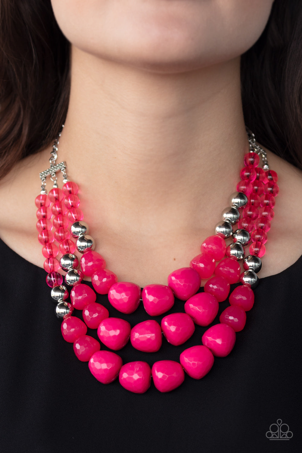 Forbidden Fruit - Pink - VJ Bedazzled Jewelry