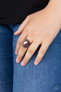 Stacked Stunner - Copper - VJ Bedazzled Jewelry