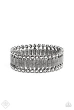 Load image into Gallery viewer, Rustic Rhythm - Silver - VJ Bedazzled Jewelry
