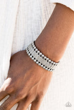 Load image into Gallery viewer, Rustic Rhythm - Silver - VJ Bedazzled Jewelry
