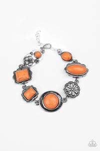 Gorgeously Groundskeeper - Orange - VJ Bedazzled Jewelry