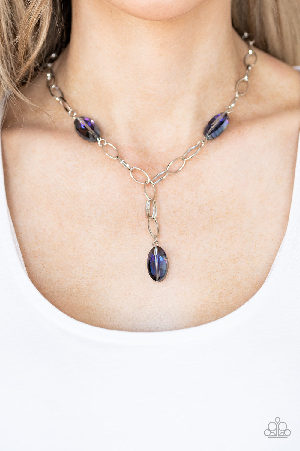 Power Up - Purple - VJ Bedazzled Jewelry