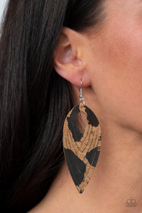 Cork Cabana - Black - VJ Bedazzled Jewelry