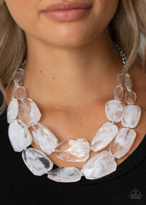 Gives Me Chills - White - VJ Bedazzled Jewelry