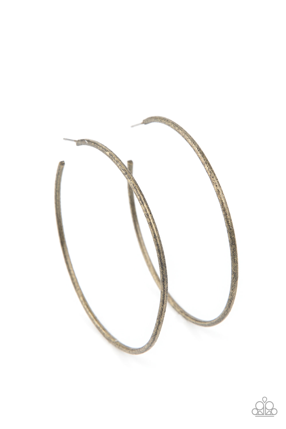 Rustic Roundabout - Brass - VJ Bedazzled Jewelry