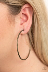 Rustic Roundabout - Brass - VJ Bedazzled Jewelry