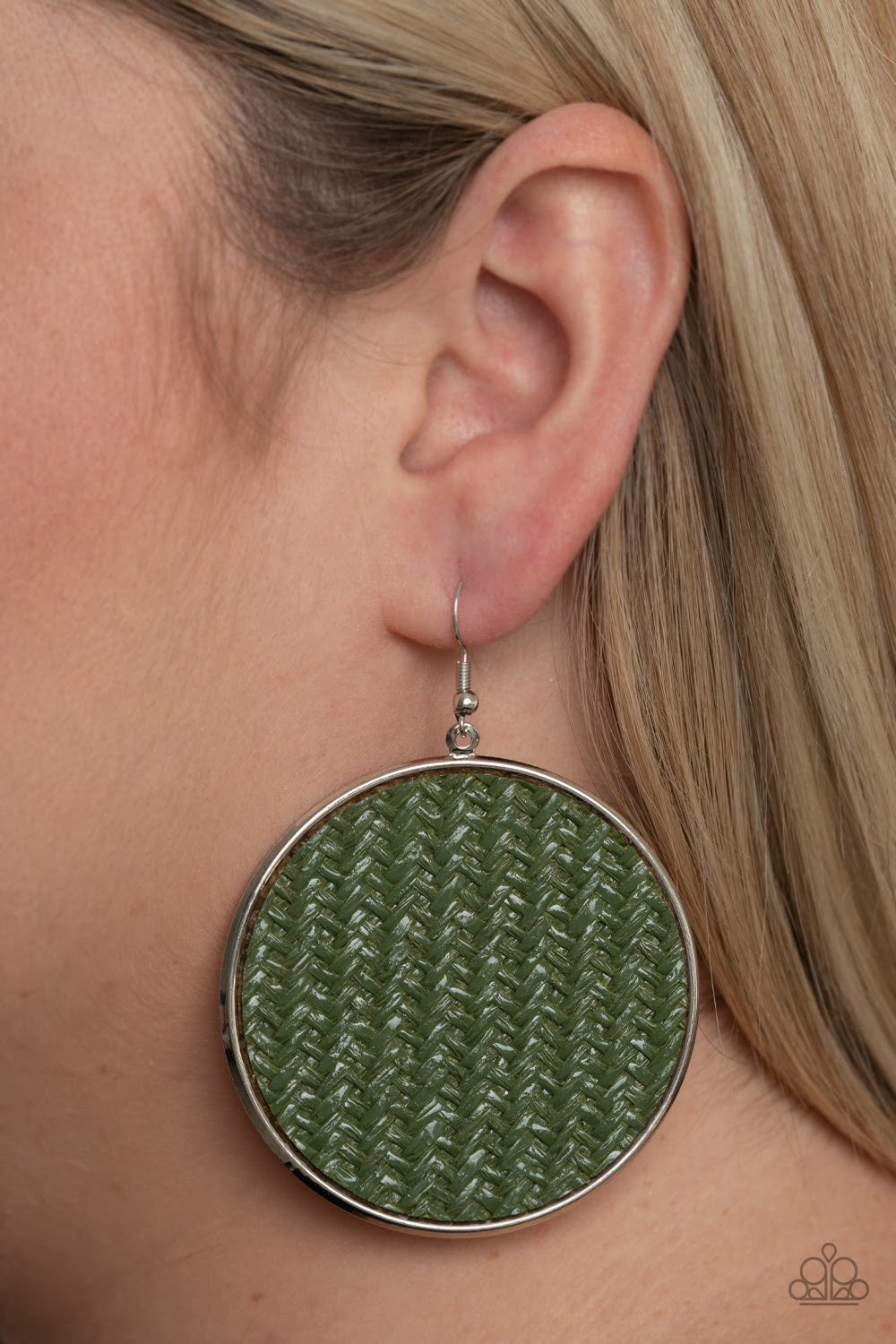 Wonderfully Woven - Green - VJ Bedazzled Jewelry