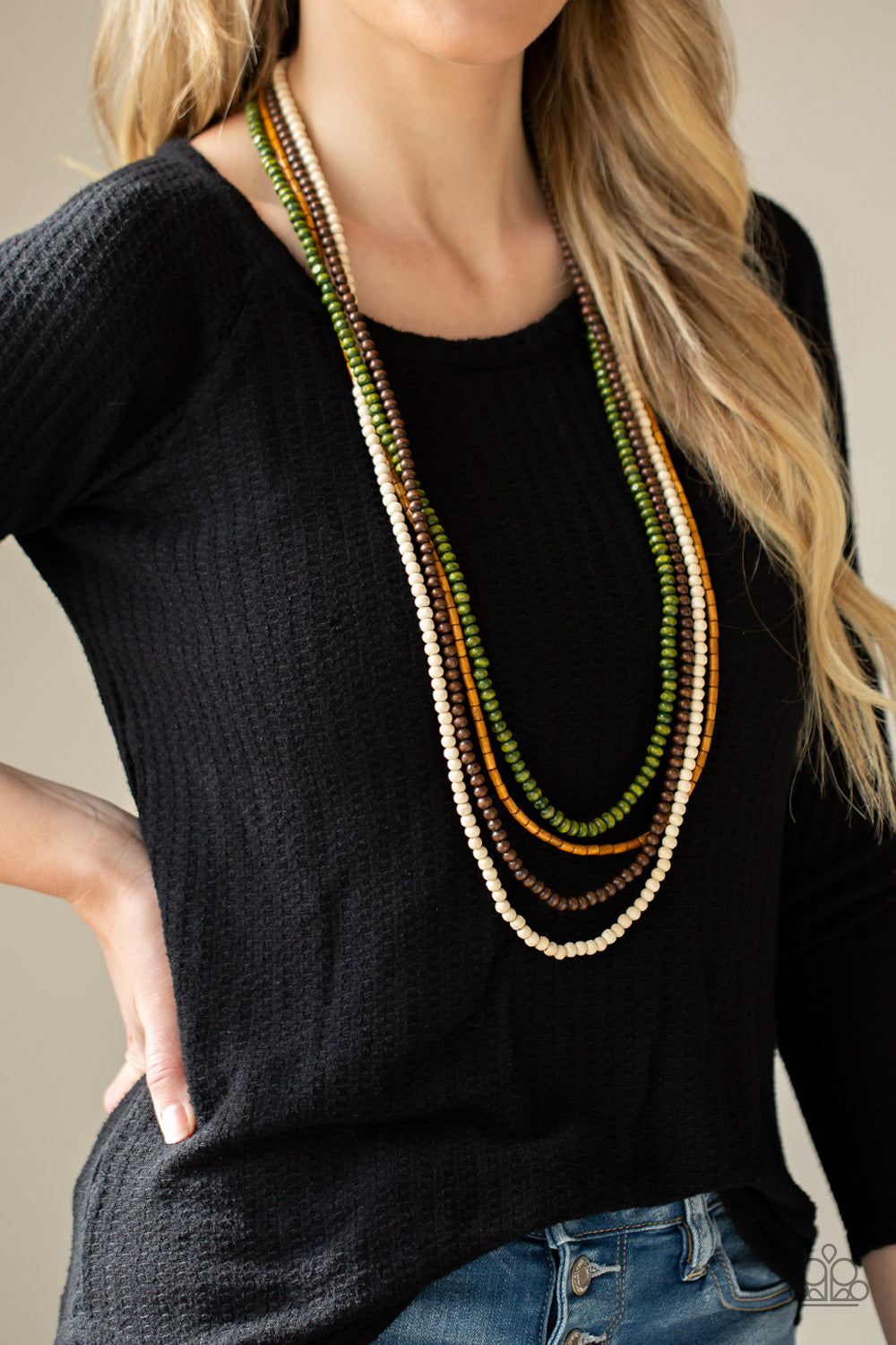 Bermuda Beaches - Green - VJ Bedazzled Jewelry