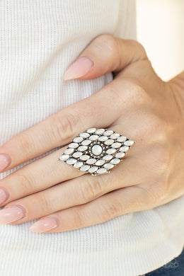 Incandescently Irresistible - White - VJ Bedazzled Jewelry