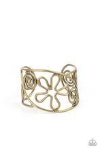 Load image into Gallery viewer, Groovy Sensations - Brass - VJ Bedazzled Jewelry
